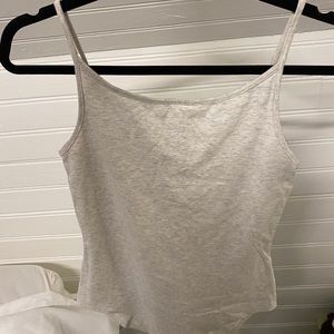 Forever 21 white greyish bodysuit